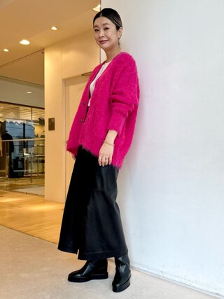 MACPHEE（マカフィー）の「フラッフィーアルパカ Vネック