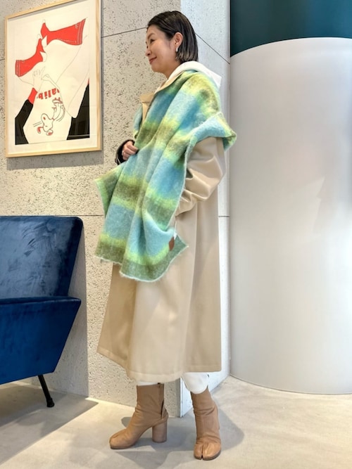 CABAN コットンカシミヤ　キャバン　tomorrowland edition CABaN コットンカシミヤ ジップパーカ（ニット/セーター）｜CABaN