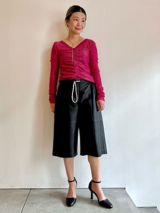 BACCA（バッカ）の「ラムレザー ハーフパンツ（その他パンツ）」 - WEAR