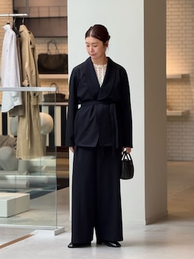 「caban（キャバン）のアイテム」を使った、Hanada_TOMORROWLANDさん（レディース・166cm）の秋コーディネート
