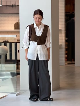 Hanada_TOMORROWLANDさん(レディース・166cm)の秋コーディネート
