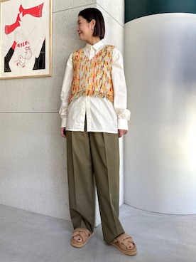 「caban」｜Hanada_TOMORROWLANDさん（レディース・166cm）の春コーディネート