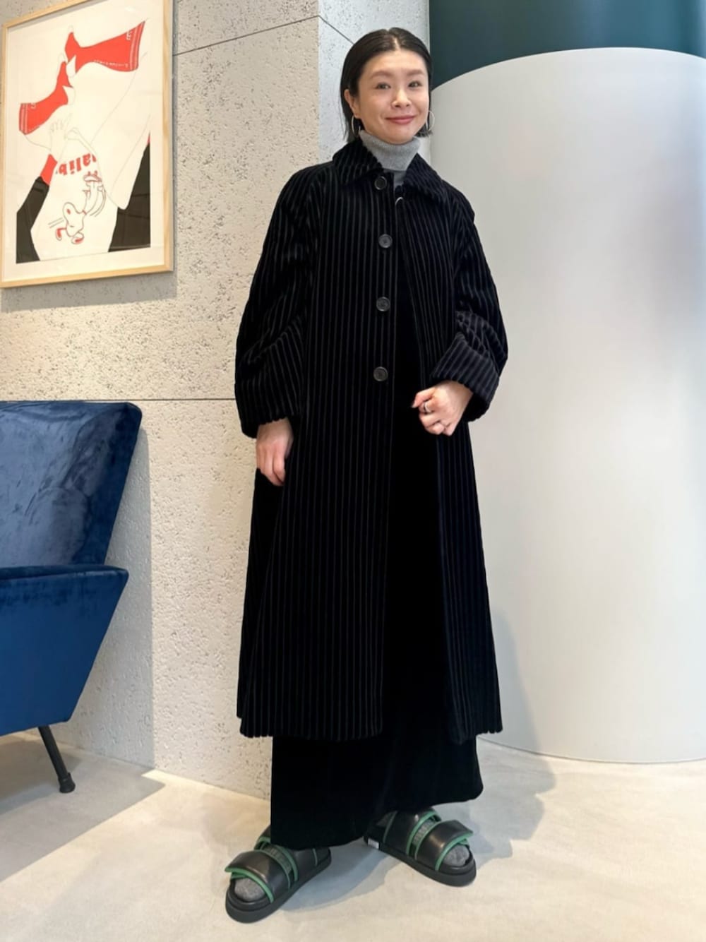 CABaN ジャンボコーデュロイコート caban（キャバン）の「□CABaN ジャンボコーデュロイ ステン