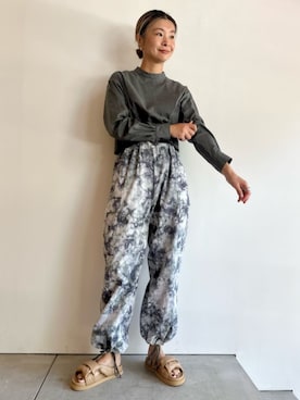 Hanada_TOMORROWLANDさん（レディース・166cm）の夏コーディネート