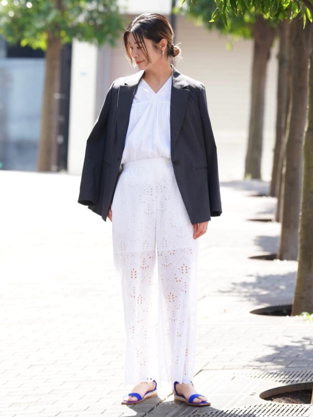 BALLSEY（ボールジィ）の「ダマスクスエンブロイダリー セミワイド