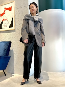 Hanada_TOMORROWLANDさん(レディース・166cm)の冬コーディネート