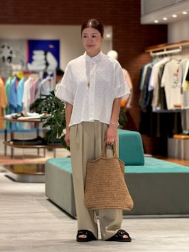 Hanada_TOMORROWLANDさん（レディース・166cm）の夏コーディネート
