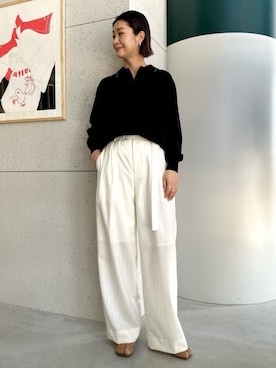 「caban」｜Hanada_TOMORROWLANDさん（レディース・166cm）の春コーディネート