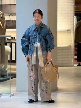 Hanada_TOMORROWLANDさん(レディース・166cm)の秋コーディネート