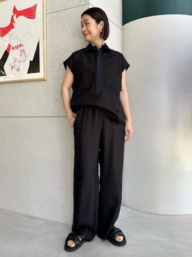 「caban」｜Hanada_TOMORROWLANDさん（レディース・166cm）の春コーディネート