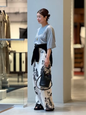 「caban（キャバン）のアイテム」を使った、Hanada_TOMORROWLANDさん（レディース・166cm）の夏コーディネート