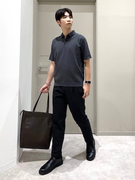 「GLOBAL WORK（グローバルワーク）のアイテム（バッグ）」を使った、ゆさん（メンズ・175cm）の夏コーディネート