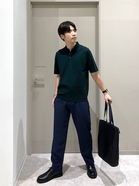 「GLOBAL WORK（グローバルワーク）のアイテム（パンツ）」を使った、ゆさん（メンズ・175cm）の夏コーディネート