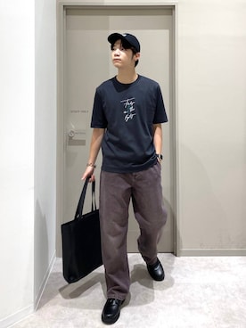 「GLOBAL WORK（グローバルワーク）のアイテム（パンツ）」を使った、ゆさん（メンズ・175cm）の夏コーディネート
