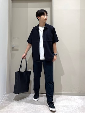 「GLOBAL WORK（グローバルワーク）のアイテム」を使った、ゆさん（メンズ・175cm）の夏コーディネート