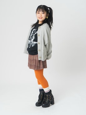 「GAP（ギャップ）のアイテム」を使った、sskさん（キッズ・146cm）の春コーディネート