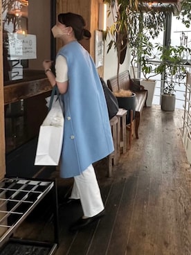 「MARNI（マルニ）のアイテム（ジャケット/アウター）」を使った、kanaさん（レディース・164cm）の春コーディネート