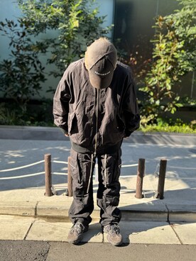 「マイベストコーデ2023」｜「アイテム（MA-1）」を使った、tsukasaさん（メンズ・168cm）の冬コーディネート