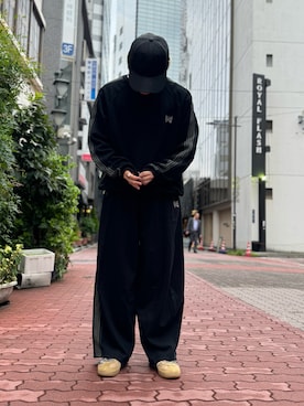 「DANKE SCHON（ダンケシェーン）のアイテム（帽子）」を使った、tsukasaさん（メンズ・168cm）の秋コーディネート