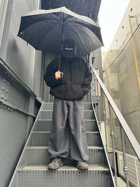 「WHITELAND（ホワイトランド）のアイテム（ブルゾン）」を使った、tsukasaさん（メンズ・168cm）の秋コーディネート