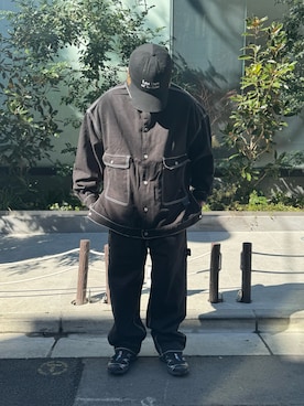「DANKE SCHON（ダンケシェーン）のアイテム（その他アウター）」を使った、tsukasaさん（メンズ・168cm）の冬コーディネート
