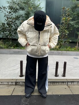 「WHITELAND（ホワイトランド）のアイテム（その他アウター）」を使った、tsukasaさん（メンズ・168cm）の冬コーディネート