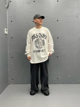 「SOMEIT（サミット）のアイテム」を使った、tsukasaさん（メンズ・168cm）の夏コーディネート