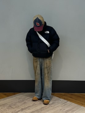 「DANKE SCHON（ダンケシェーン）のアイテム（バッグ）」を使った、tsukasaさん（メンズ・168cm）の秋コーディネート