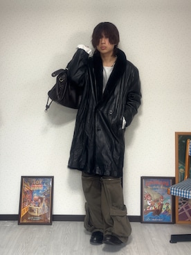 しゅーたさん（メンズ・167cm）の冬コーディネート