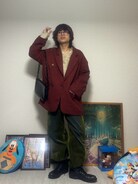 mideal（マイディール）の「tweed over jacket / ツイードオーバー