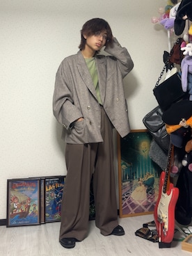 しゅーたさん（メンズ・167cm・10代）の秋コーディネート