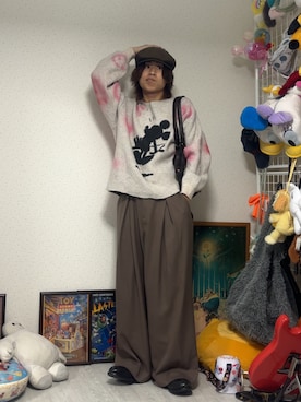 「アイテム（ブーツ）」を使った、しゅーたさん（メンズ・167cm）の秋コーディネート