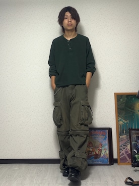 「アイテム（Tシャツ/カットソー）」を使った、しゅーたさん（メンズ・167cm・10代）の夏コーディネート