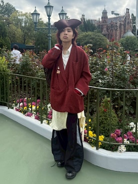 「アイテム（テーラードジャケット）」を使った、しゅーたさん（メンズ・167cm・10代）の秋コーディネート