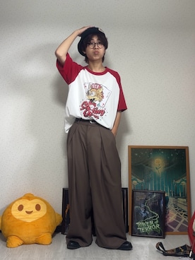 「アイテム（帽子）」を使った、しゅーたさん（メンズ・167cm・10代）の夏コーディネート