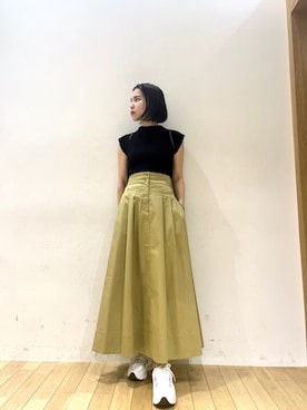 NANAMI NAKAMURAさん（レディース・159cm）の夏コーディネート