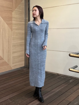 NANAMI NAKAMURAさん（レディース・159cm）の冬コーディネート