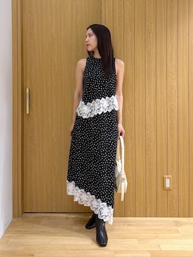 NANAMI NAKAMURAさん（レディース・160cm）の夏コーディネート