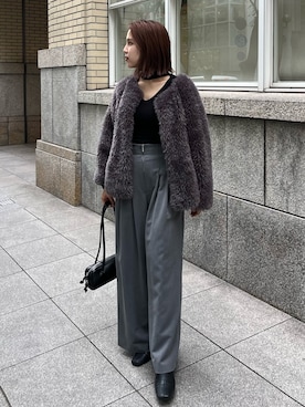 NANAMI NAKAMURAさん(レディース・159cm)の秋コーディネート