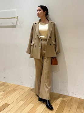 NANAMI NAKAMURAさん（レディース・160cm）の秋コーディネート