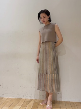 「映えコーデ」｜NANAMI NAKAMURAさん（レディース・159cm）の春コーディネート