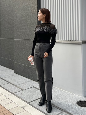 NANAMI NAKAMURAさん(レディース・159cm)の秋コーディネート