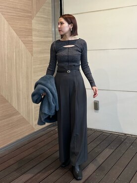 NANAMI NAKAMURAさん(レディース・159cm)の秋コーディネート