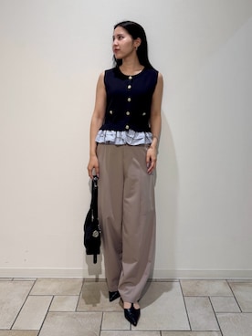 NANAMI NAKAMURAさん(レディース・160cm)の夏コーディネート