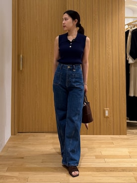 NANAMI NAKAMURAさん（レディース・160cm）の夏コーディネート