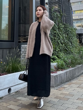 NANAMI NAKAMURAさん（レディース・159cm）の秋コーディネート