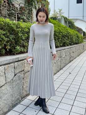 NANAMI NAKAMURAさん（レディース・159cm）の秋コーディネート