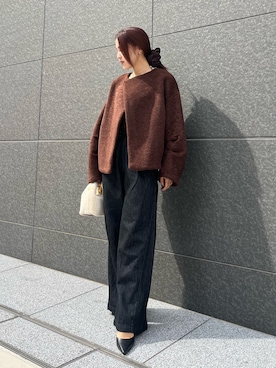 NANAMI NAKAMURAさん（レディース・160cm）の秋コーディネート