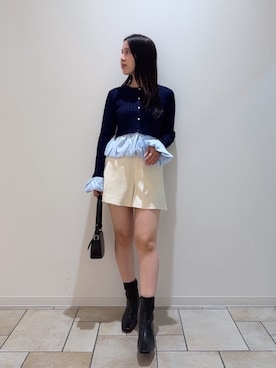 NANAMI NAKAMURAさん(レディース・160cm)の秋コーディネート
