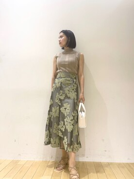 NANAMI NAKAMURAさん（レディース・159cm）の夏コーディネート